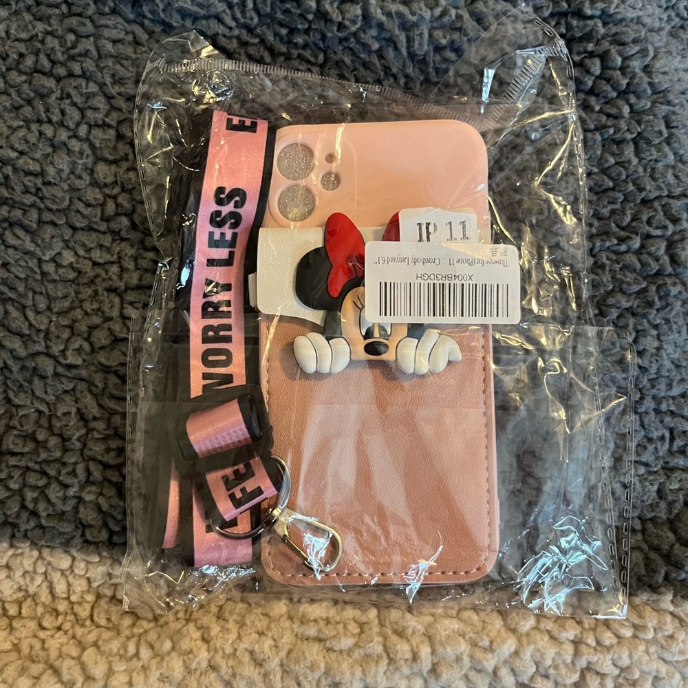 Pink Minnie Mouse iPhone 11 Case